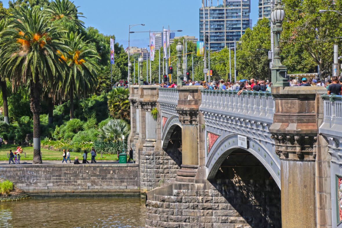 Today in History: Laying of the foundation stone for Princes Bridge Today in History: Laying of the foundation stone for Princes Bridge