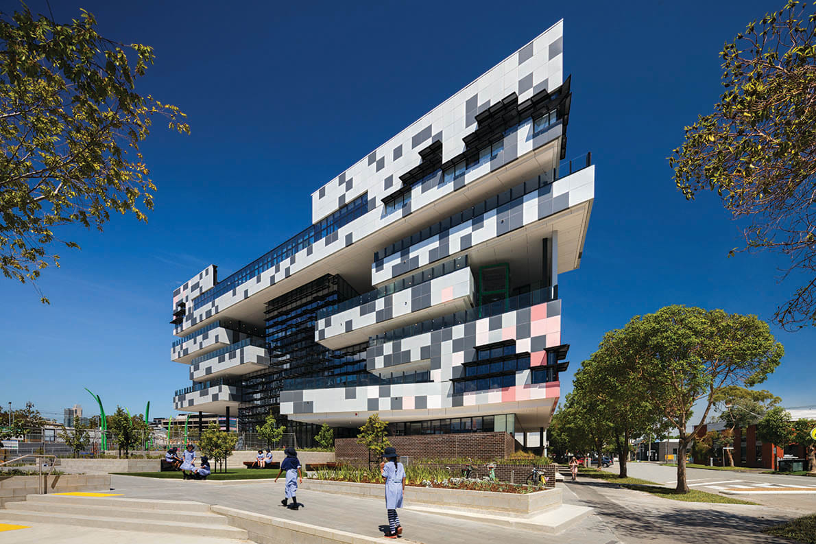 Hayball's Richard Leonard provides insight into the South Melbourne Primary School