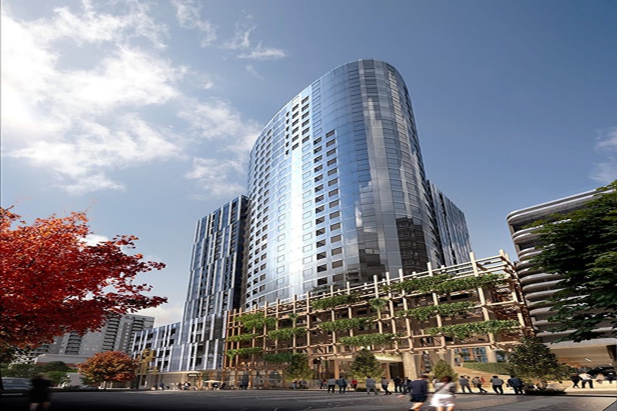 Rendering of Yarra One, developed by EcoWorld. Image by Hickory.com
