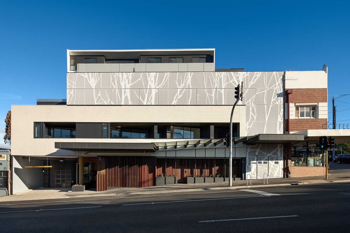 Chelsworth’s completed facade. Image by chelsworthivanhoe.com