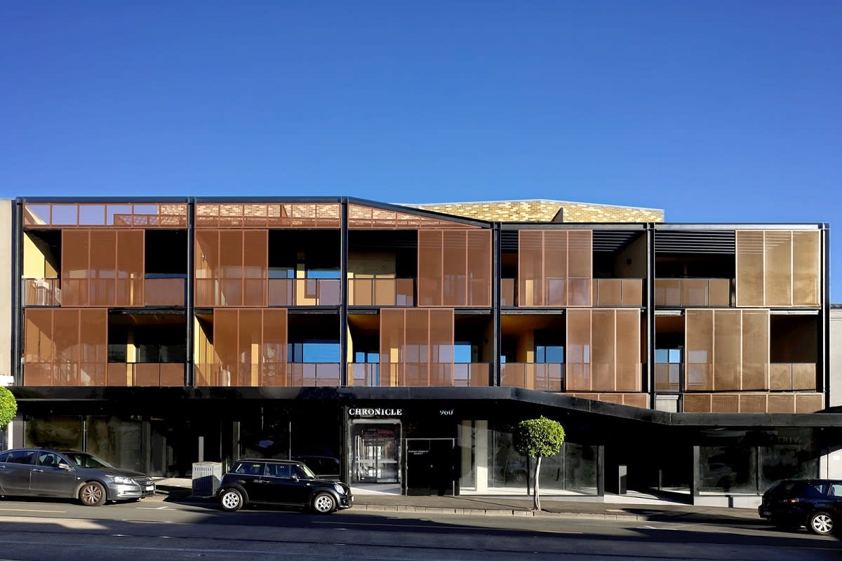 Completed exterior for Chronicle Armadale. Image by chroniclearmadale.com