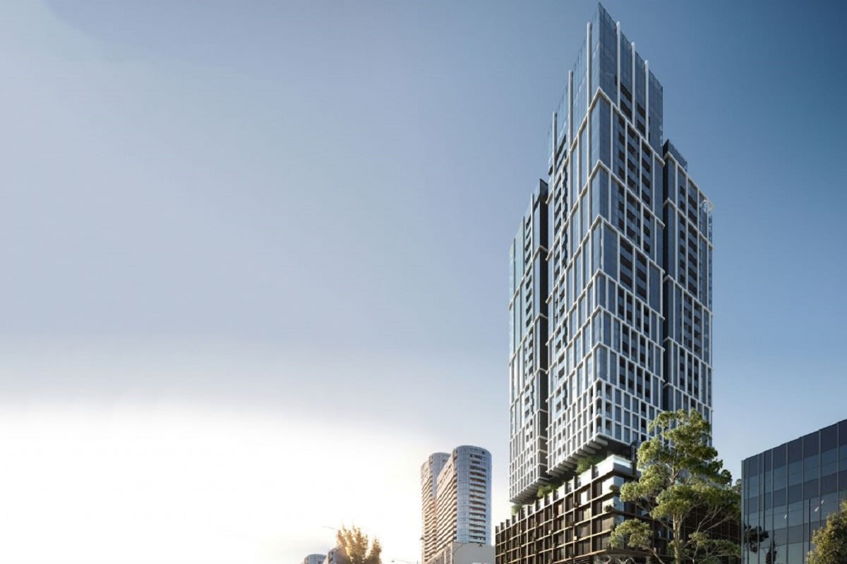 Rendering of East Central Tower. Image by Urbis.com