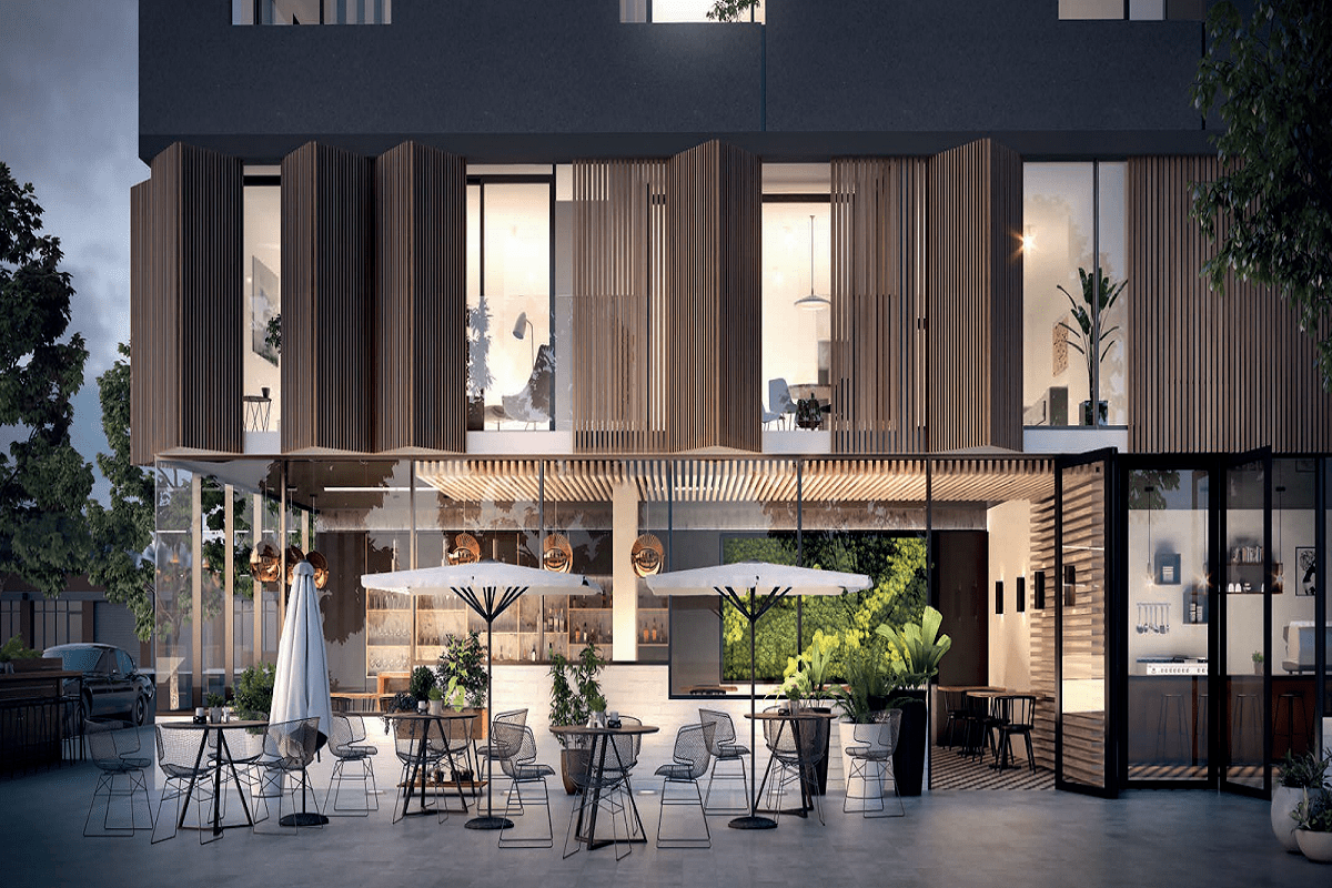 The local cafe available to residents.