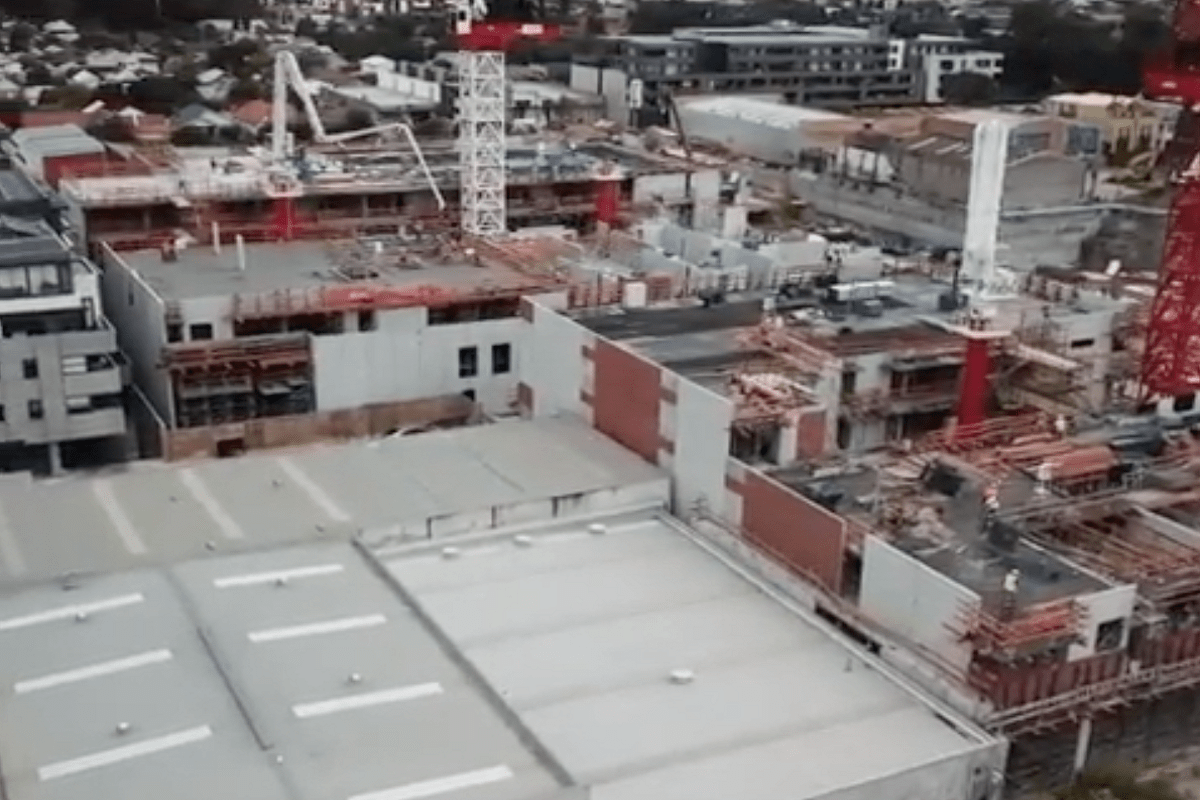 East Brunswick Village construction update