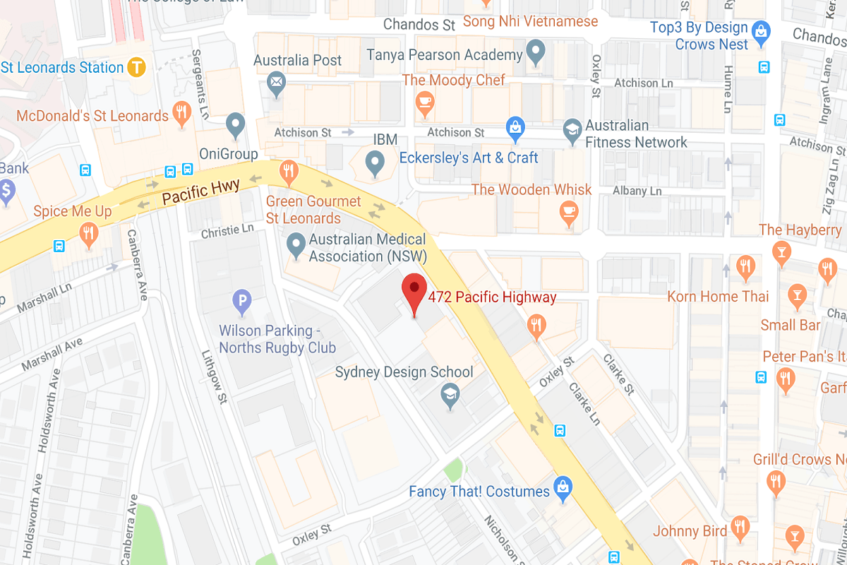 St Leonards Square location