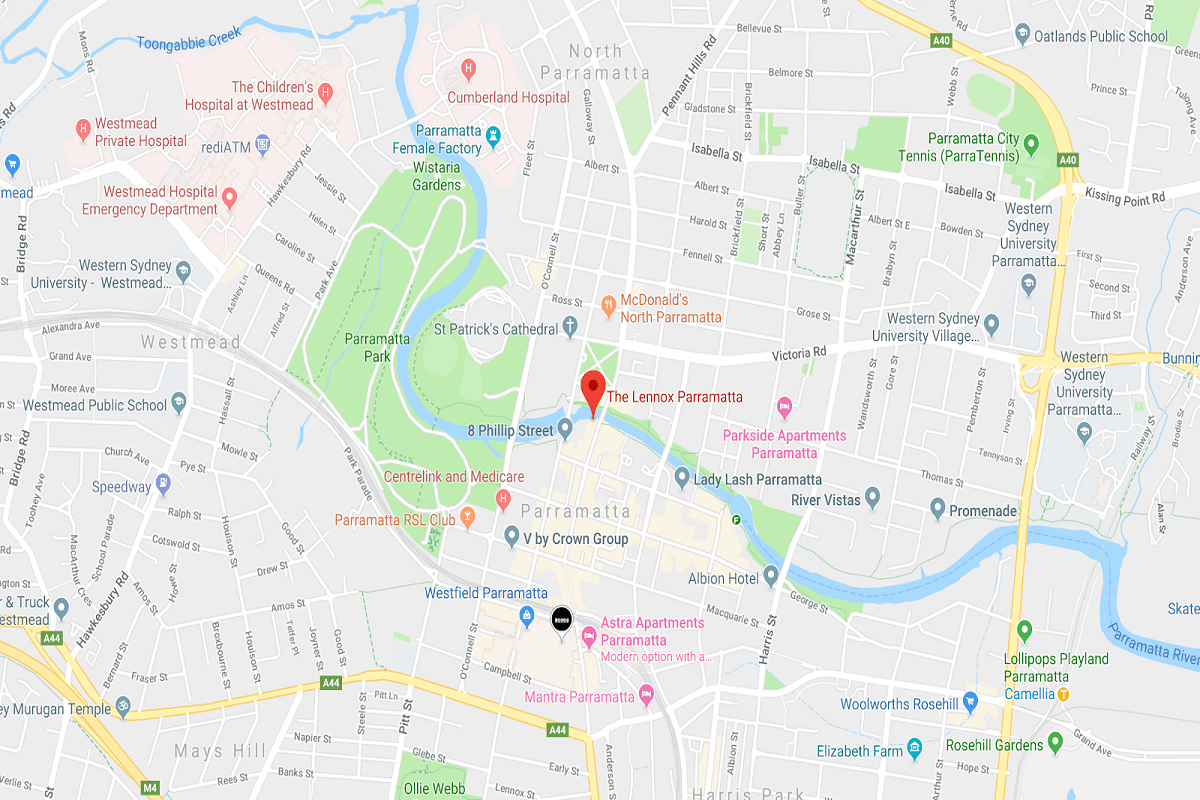 Image of The Lennox’ location via Google Maps.