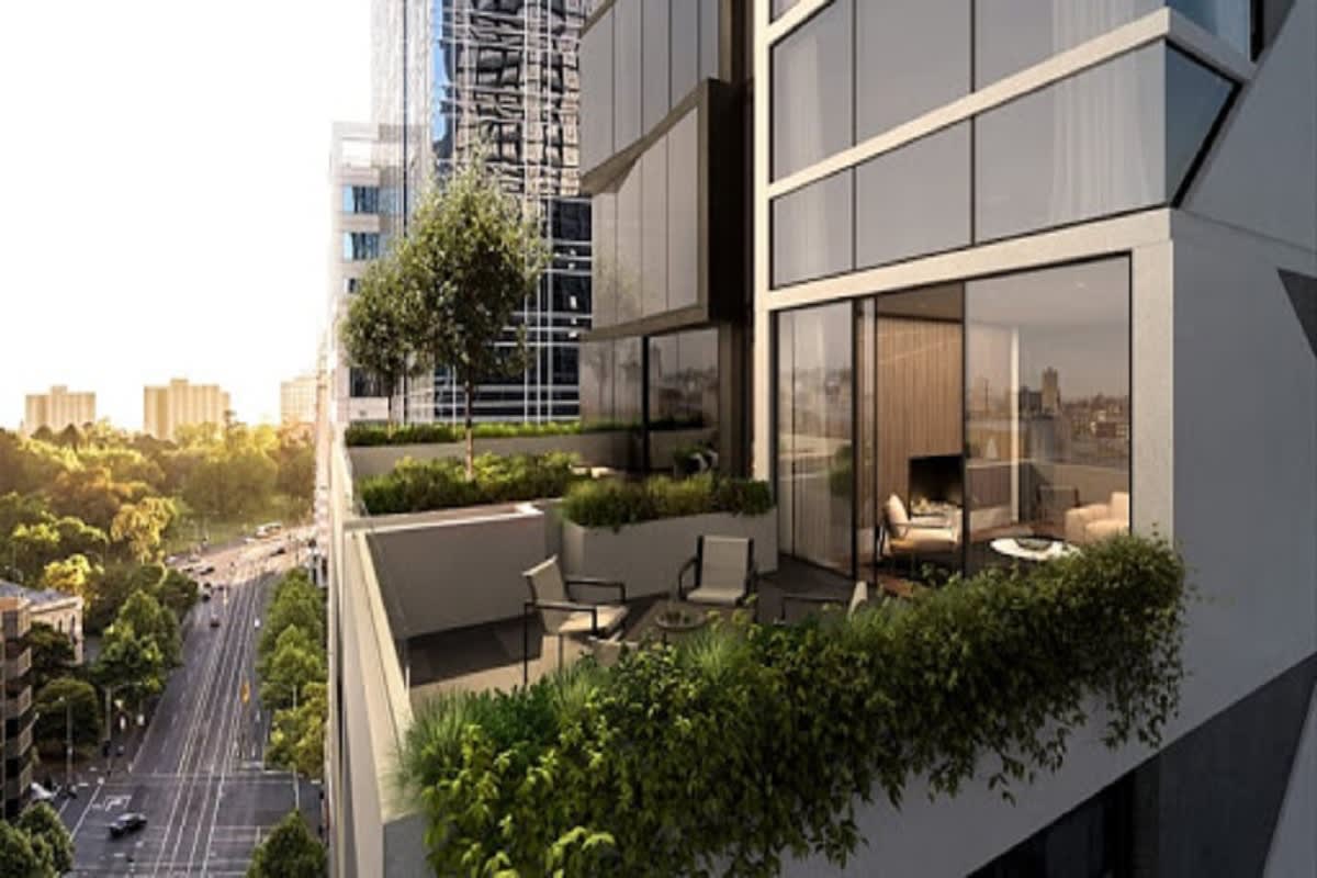 The Peak’s outdoor terrace.
