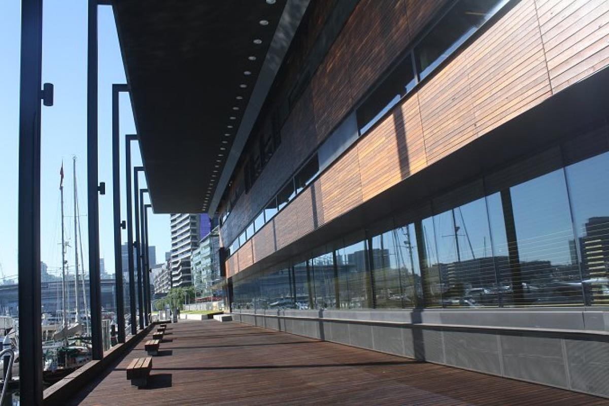 Talking up Docklands' newest showpiece Talking up Docklands' newest showpiece