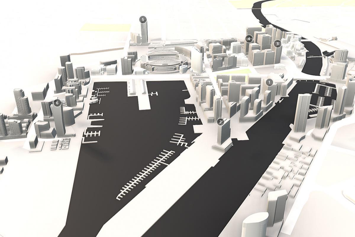 Docklands construction update June 2017 (with 3D) Docklands construction update June 2017 (with 3D)