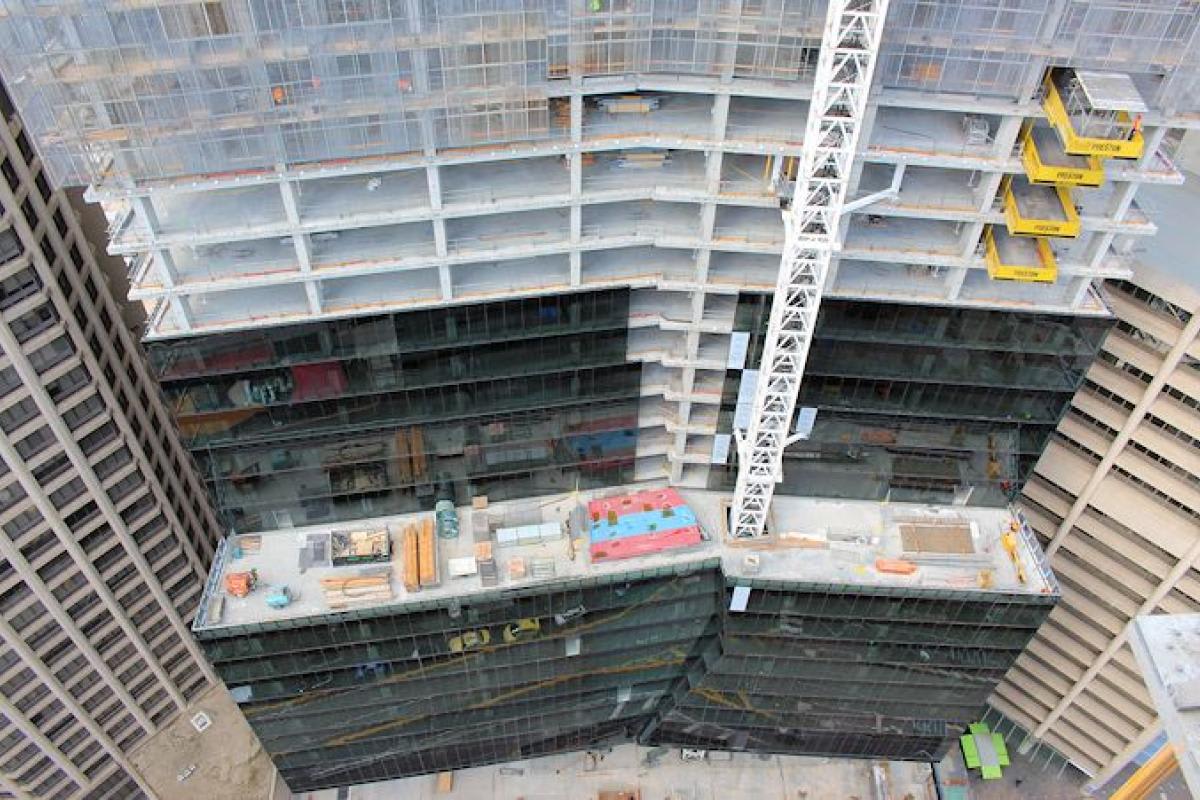 567 Collins Street marks its place in the skyline 567 Collins Street marks its place in the skyline