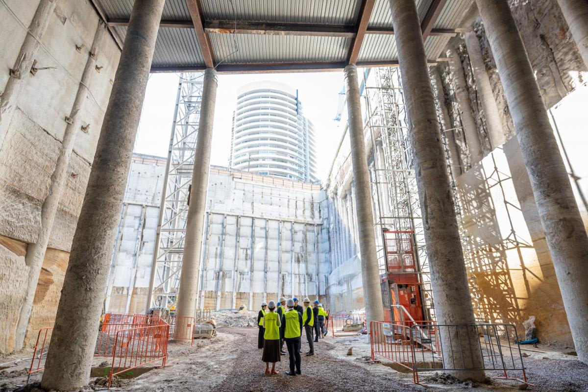 St Leonards' new 43-storey tower 'The Landmark' commences construction St Leonards' new 43-storey tower 'The Landmark' commences construction