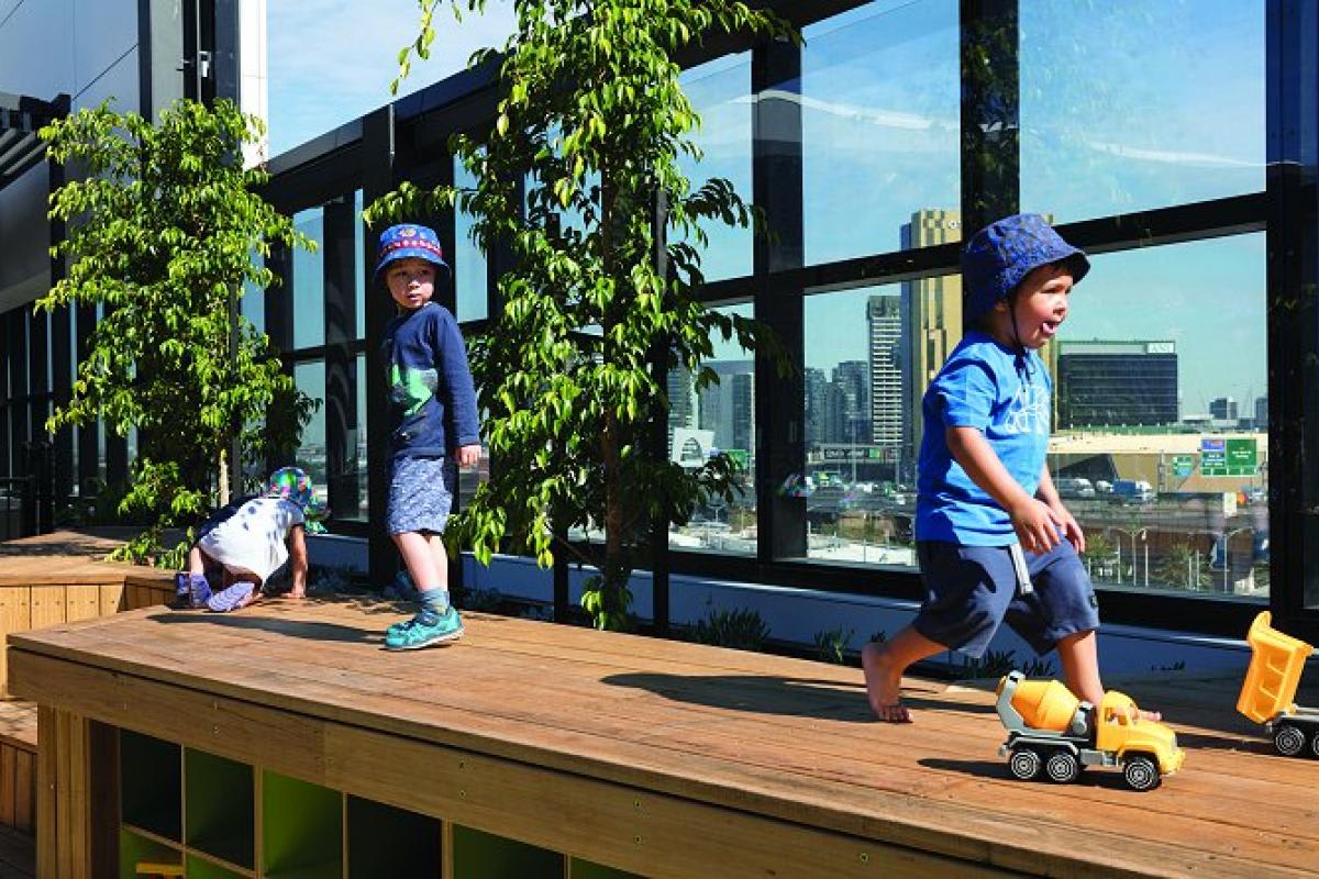 A first look inside Hayball's South Melbourne Primary School A first look inside Hayball's South Melbourne Primary School