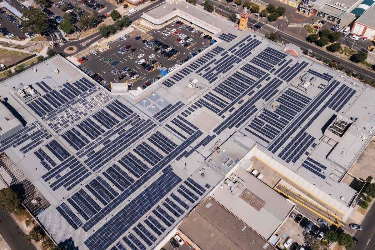Sustainable future: Melbourne mall now features over 4000 solar panels Sustainable future: Melbourne mall now features over 4000 solar panels