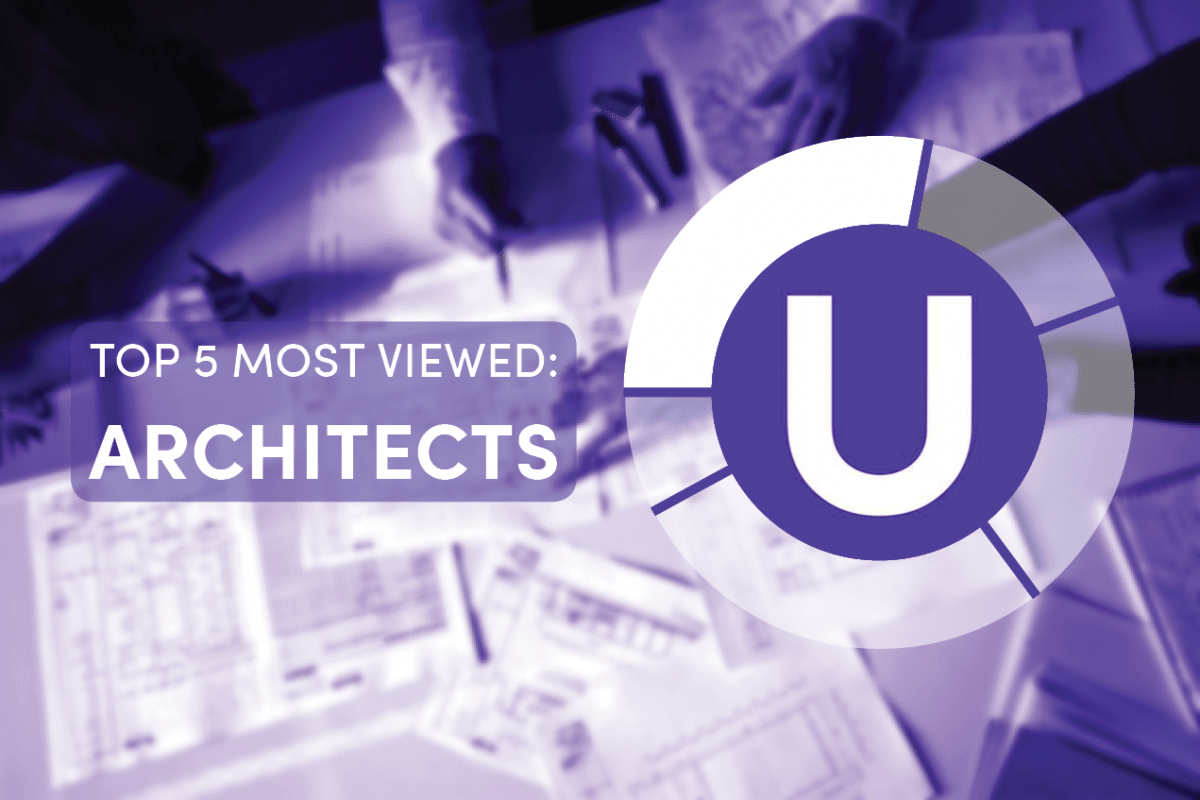 Urban's Top 5 for October - Most Viewed Architects Urban's Top 5 for October - Most Viewed Architects