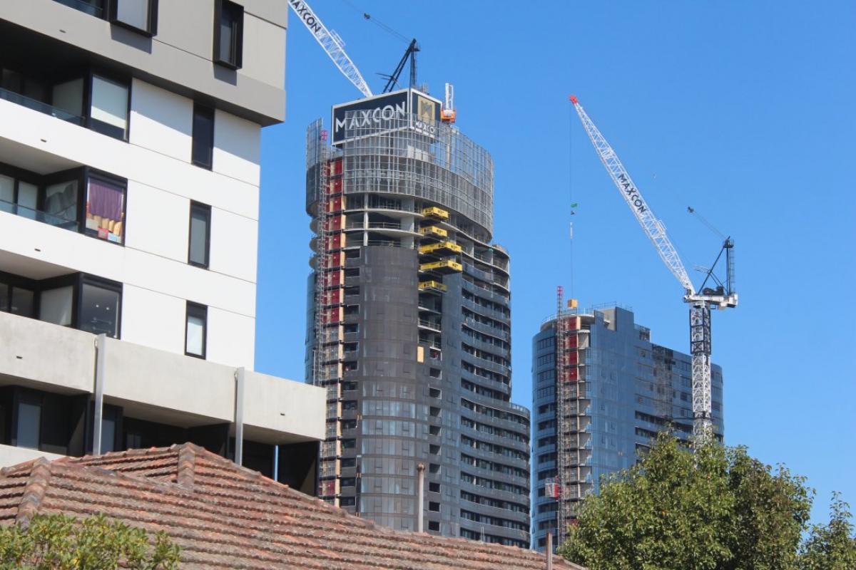 The state of construction in Melbourne - mid April 2017 The state of construction in Melbourne - mid April 2017