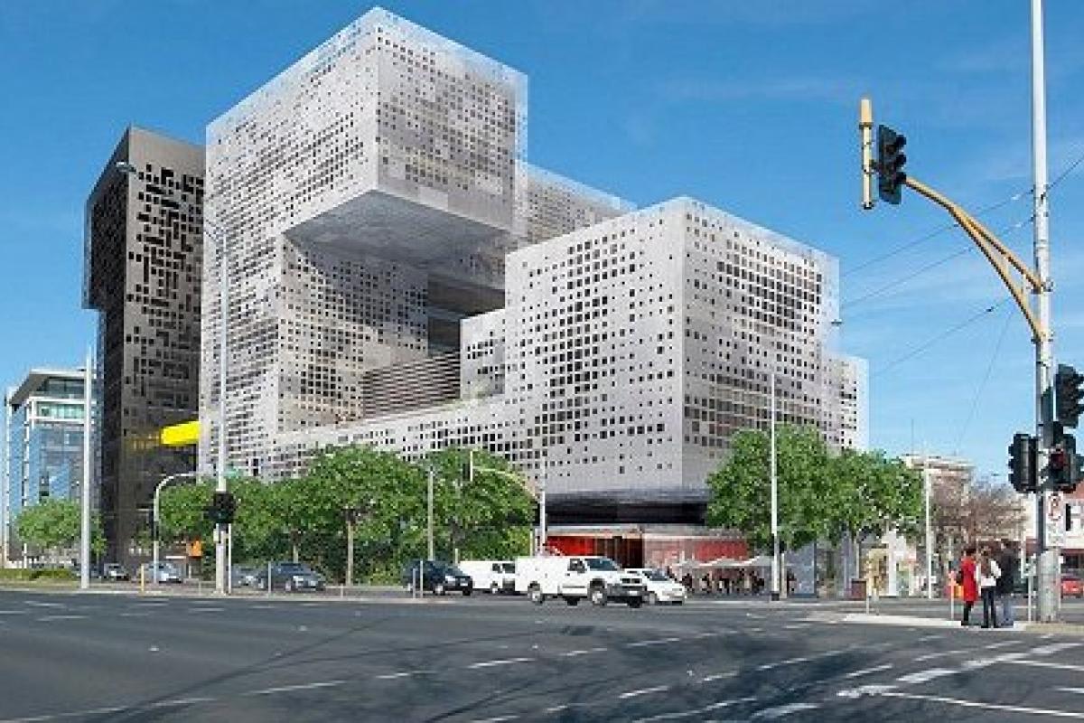 Ahh dammit! DCM's unrealised Monash Caulfield design Ahh dammit! DCM's unrealised Monash Caulfield design