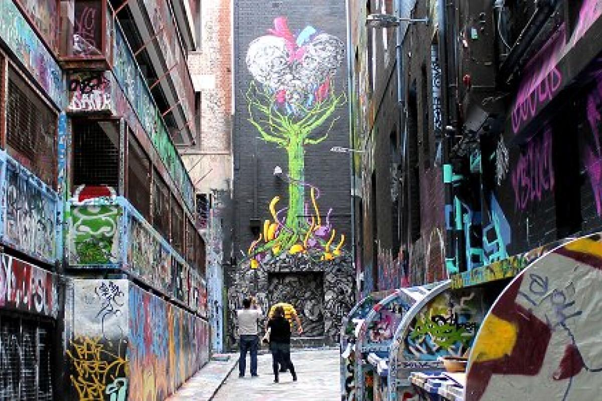 Paint It Black - Hosier Lane reborn Paint It Black - Hosier Lane reborn