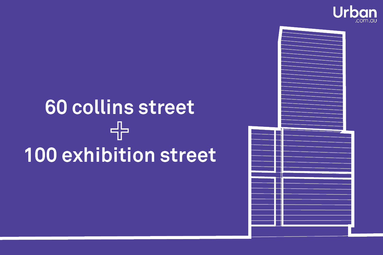 Development Scenario: 60 Collins + 100 Exhibition Street, Melbourne