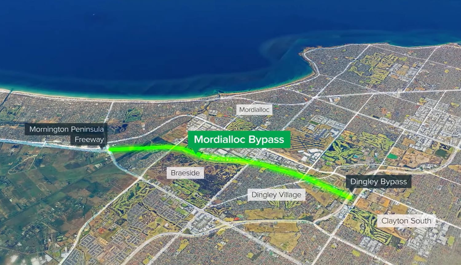Mordialloc bypass now a freeway