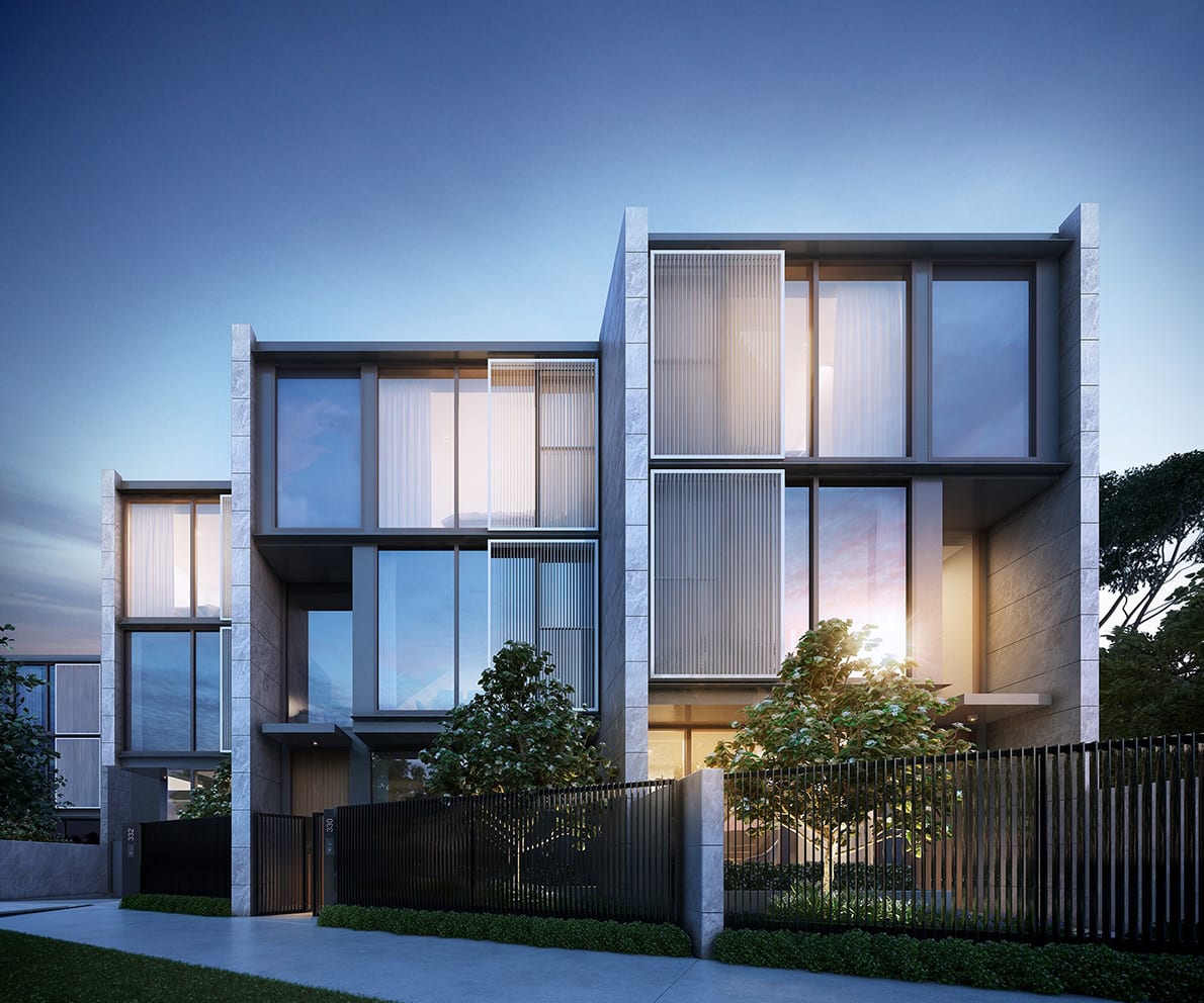 Triumvirate of design combine for Parkville