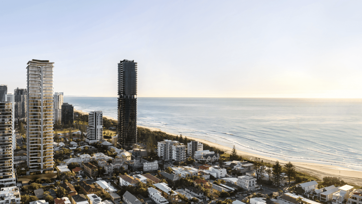 Abedian family creating amalgamated apartments at Mermaid Beach tower, Peerless