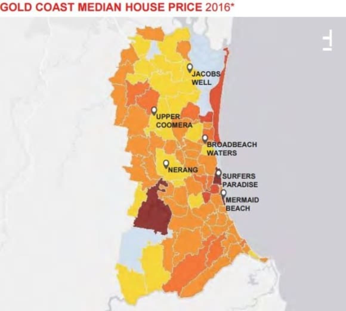 Broadbeach, Queensland just surpasses Marrochydore in median house price growth: Investar