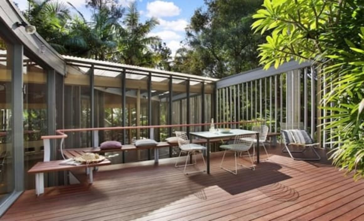 Mackerel weekender designed by architect Bruce Eeles sold