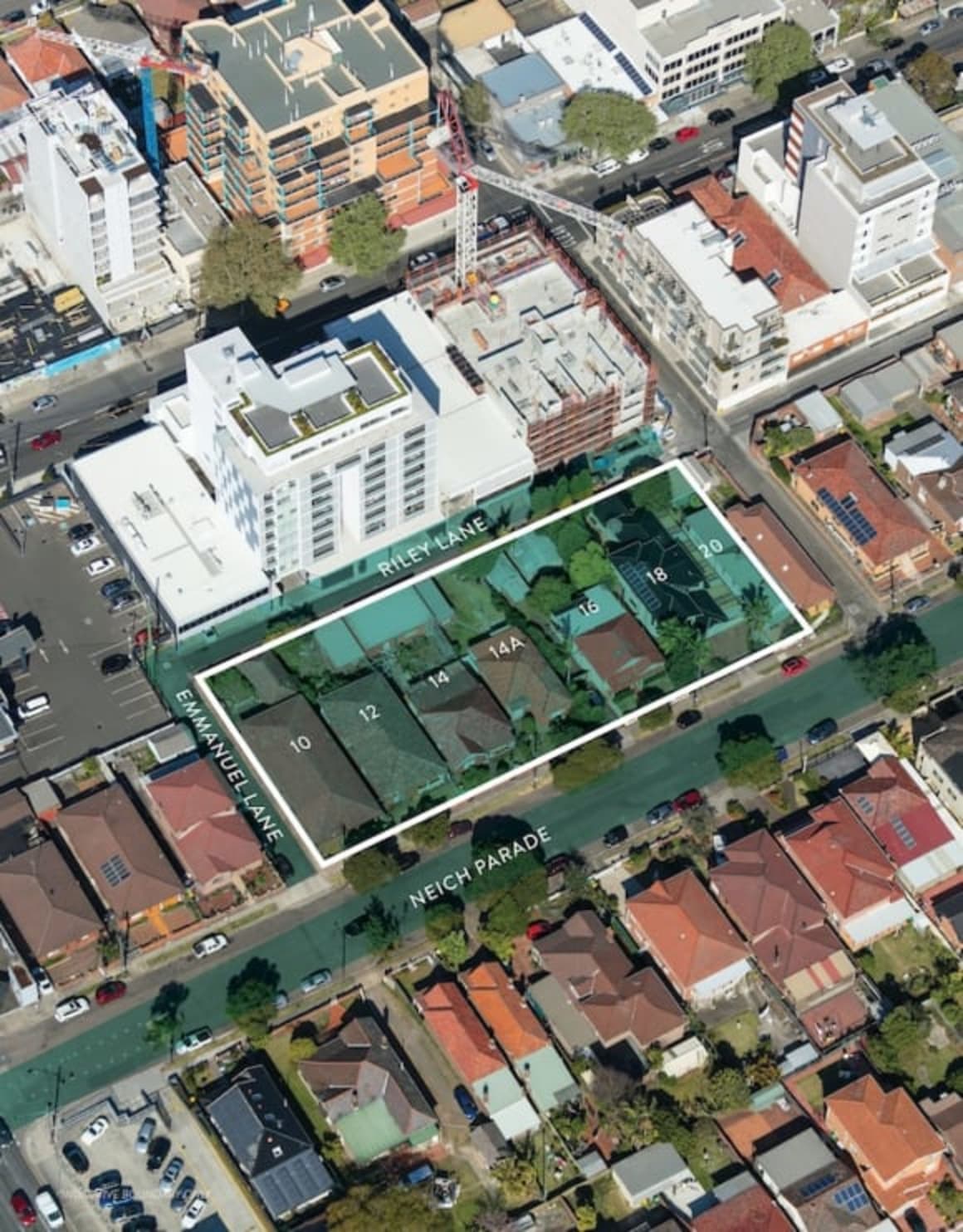 Seven homeowners to put their sites on the market in Sydney's Burwood for $40 million