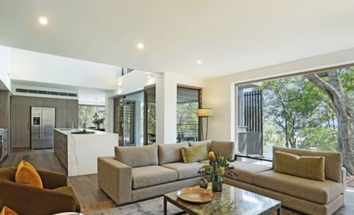 Noosa Hill home hovering over the natural environment for sale