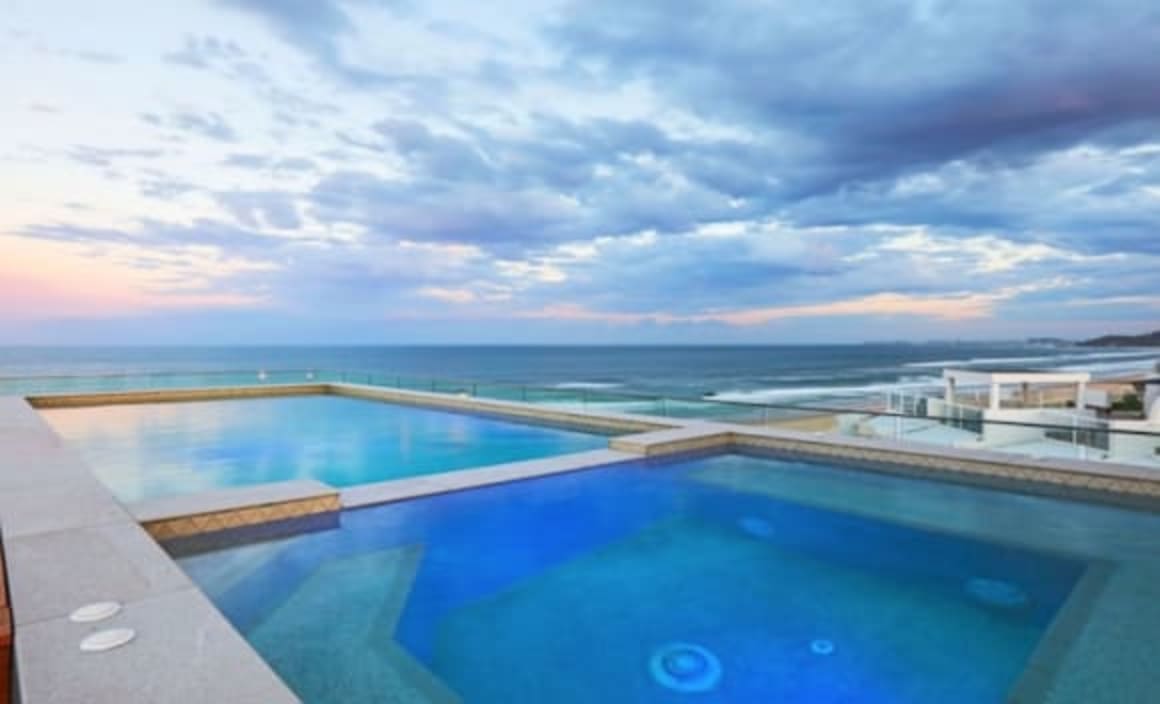 Tri-level Gold Coast penthouse amalgamation listed