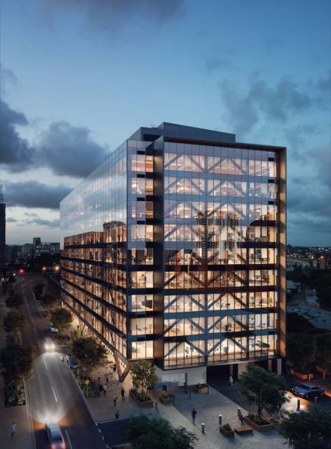 First timber arrives for the world’s largest and tallest engineered timber office building