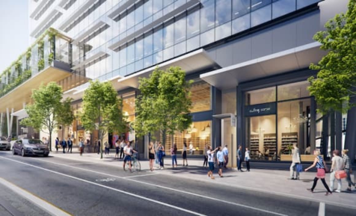 Melbourne Quarter tops out first office tower