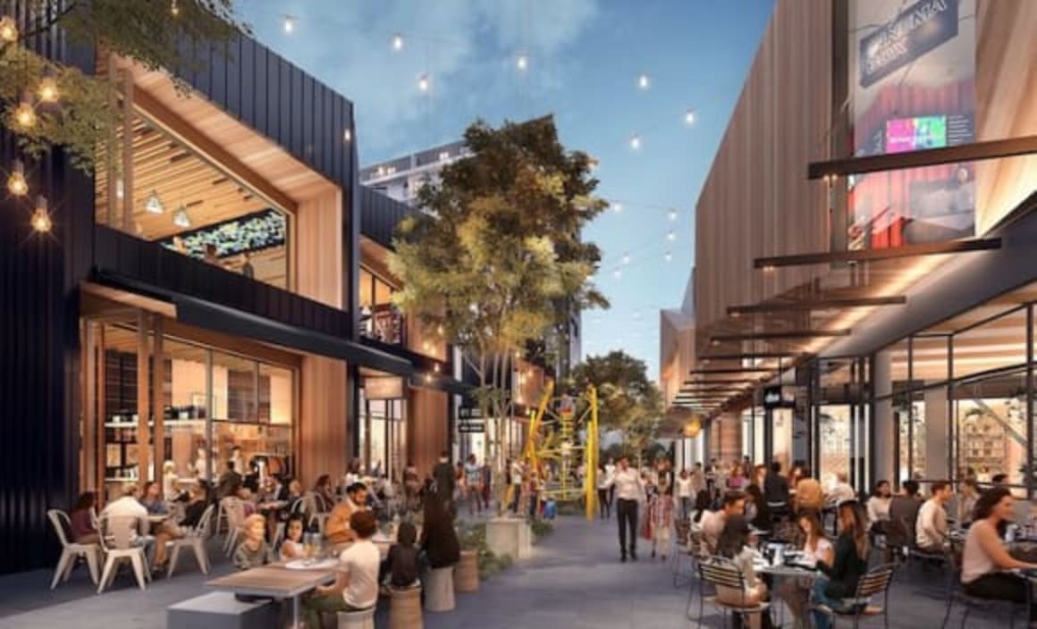 The inside-out shopping centre of the future