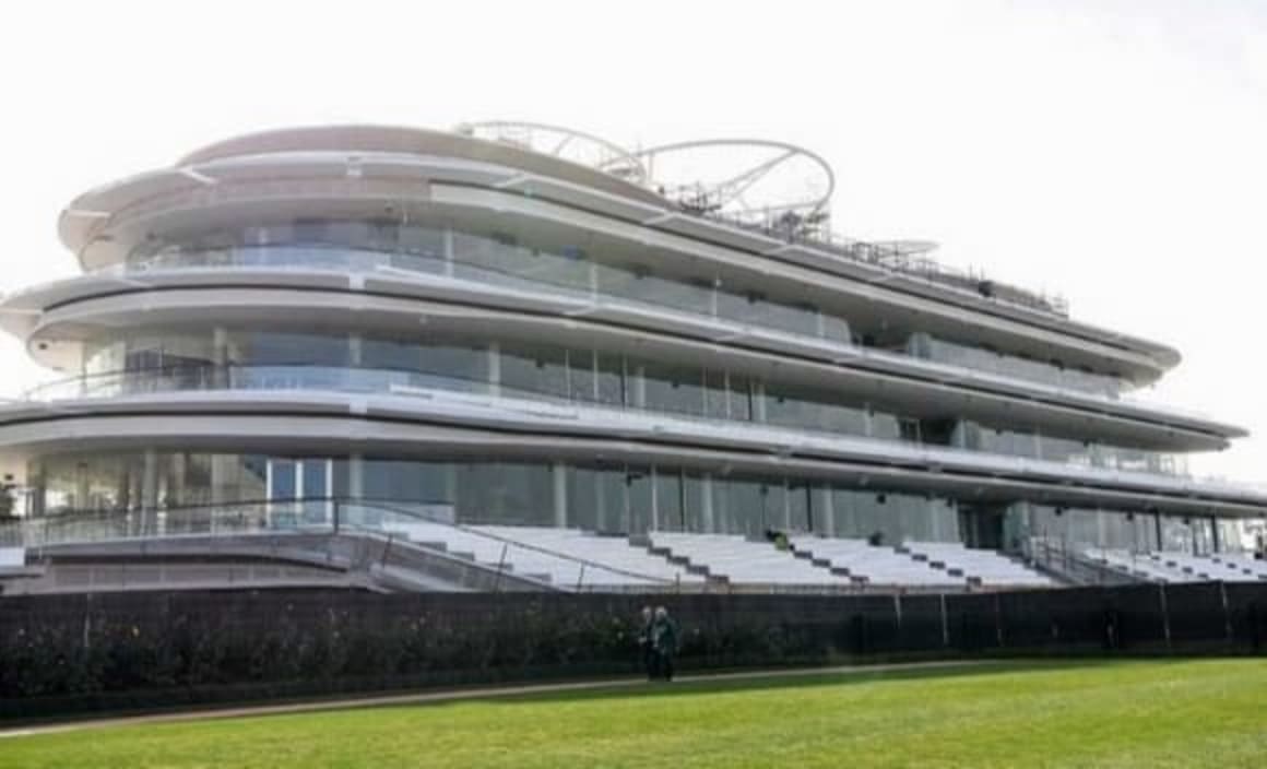 New Flemington racecourse club stand has been completed