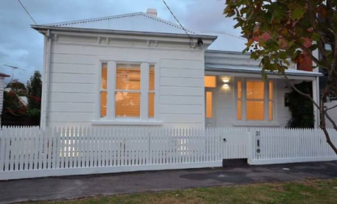 Downside Up House in Albert Park listed