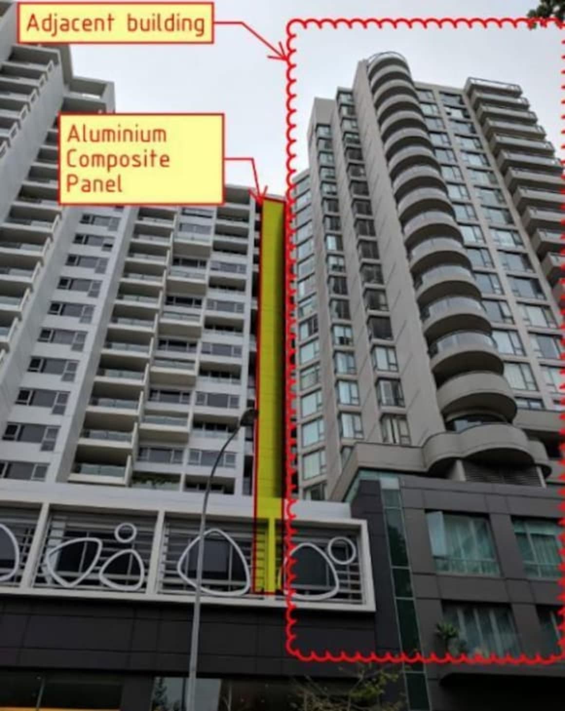 Fire catastrophe risk at Mirvac's Ikon, Potts Point apartment complex