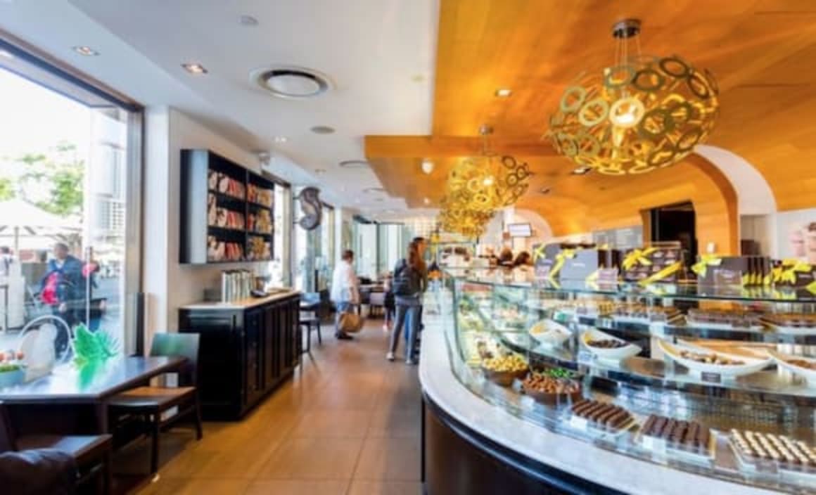 Opera Quays home of Guylian Belgium Chocolate Café listed