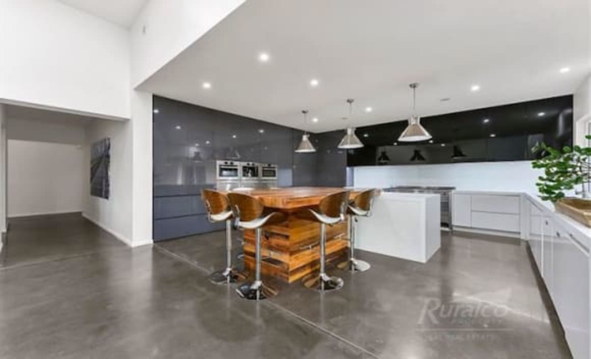 Environmentally friendly, architecturally designed home at Bordertown, SA listed 