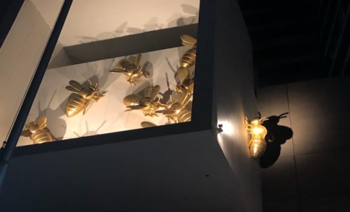 Melbourne's Eureka Tower gets illuminated golden bees in new Richard Stringer public art installation