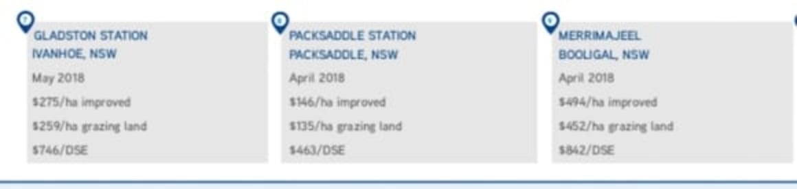 Grazing land in western NSW in high demand