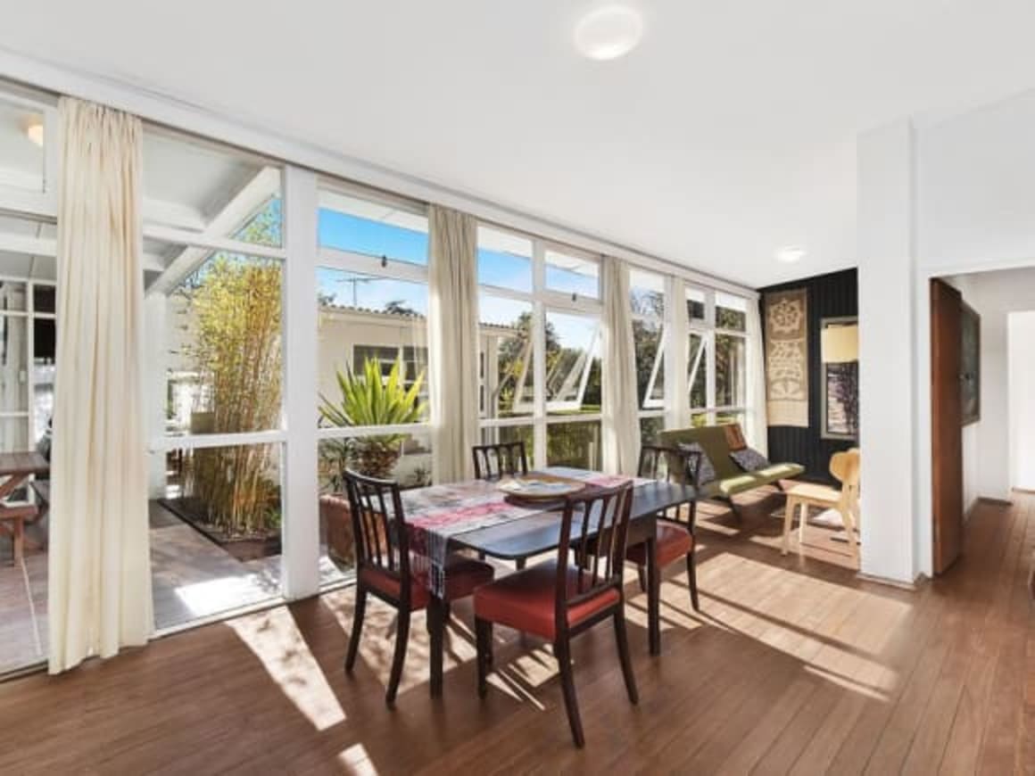 1950s Wahroonga modernist home by Sydney Ancher listed 