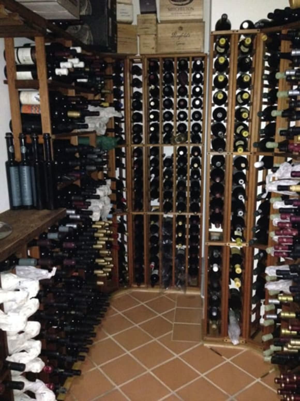 Wine couple's South Perth home listed, with 1,000 bottle cellar