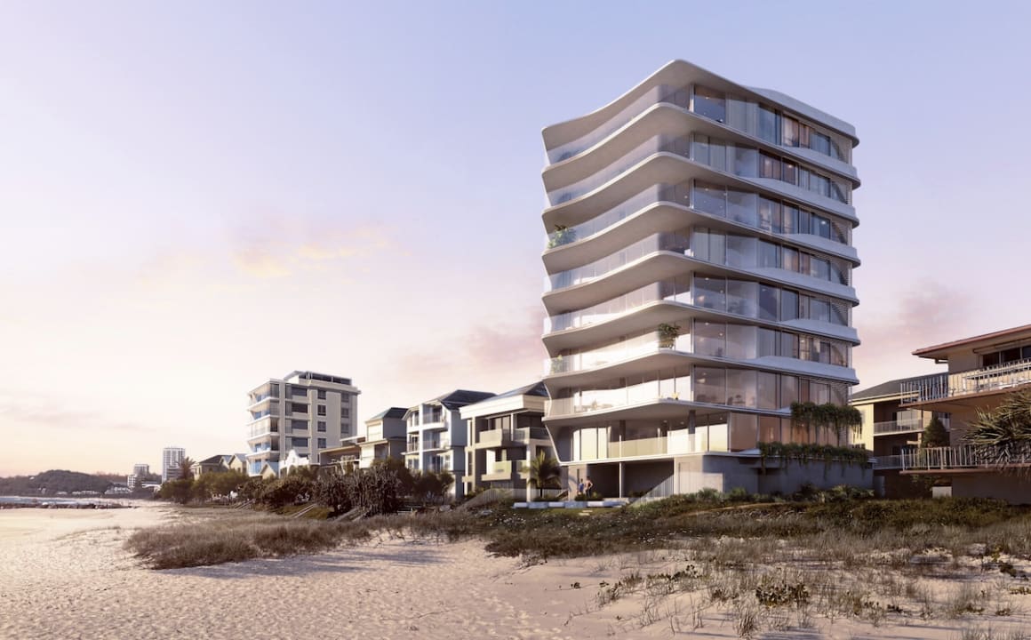 First look: New Palm Beach, Gold Coast boutique beachfront apartment tower