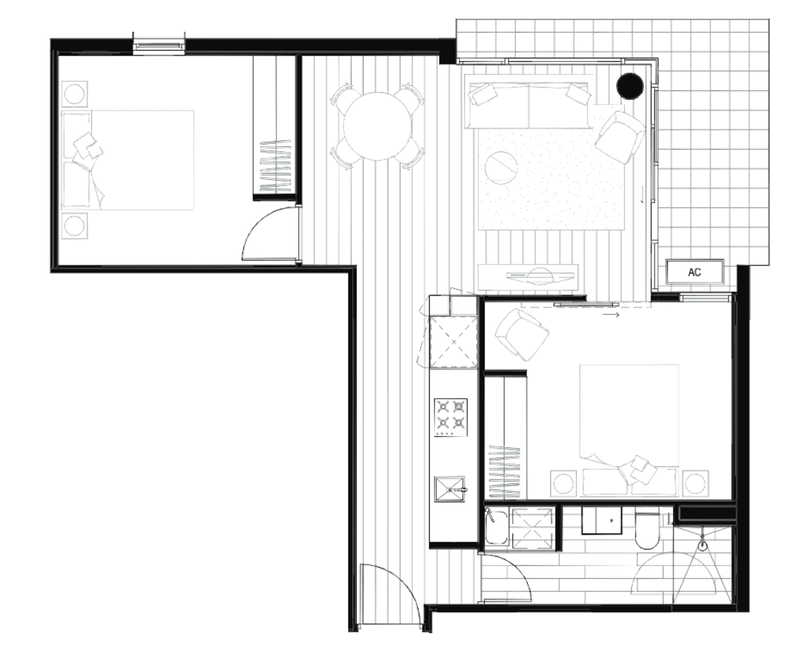 Floorplan focus: Inside the two-bedroom apartments at Box Hill’s The Parade 