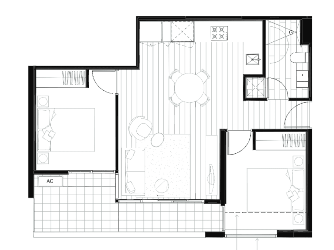 Floorplan focus: Inside the two-bedroom apartments at Box Hill’s The Parade 