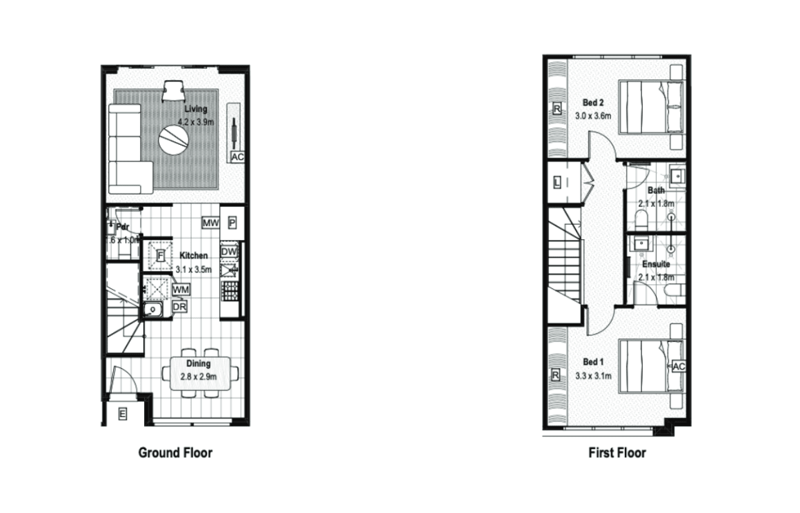 Floorplan focus: There are layouts to match every buyer at Cedar Woods’ St. A townhomes in St Albans