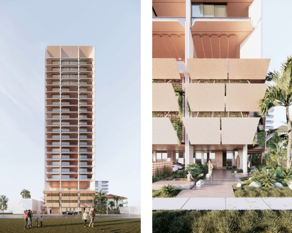 Turrisi Properties get sign off for mid-century, tropical modernist Broadbeach apartment development