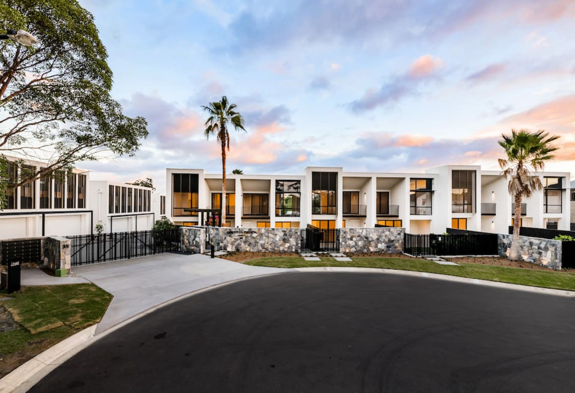 Urban's tour of a completed Cornelia Edition townhome