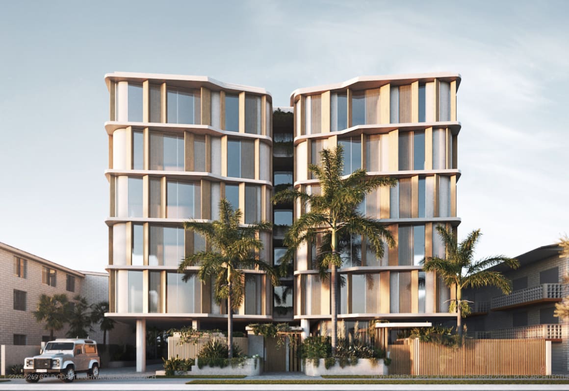 Big Projects plan Cleo, Mermaid Beach apartments