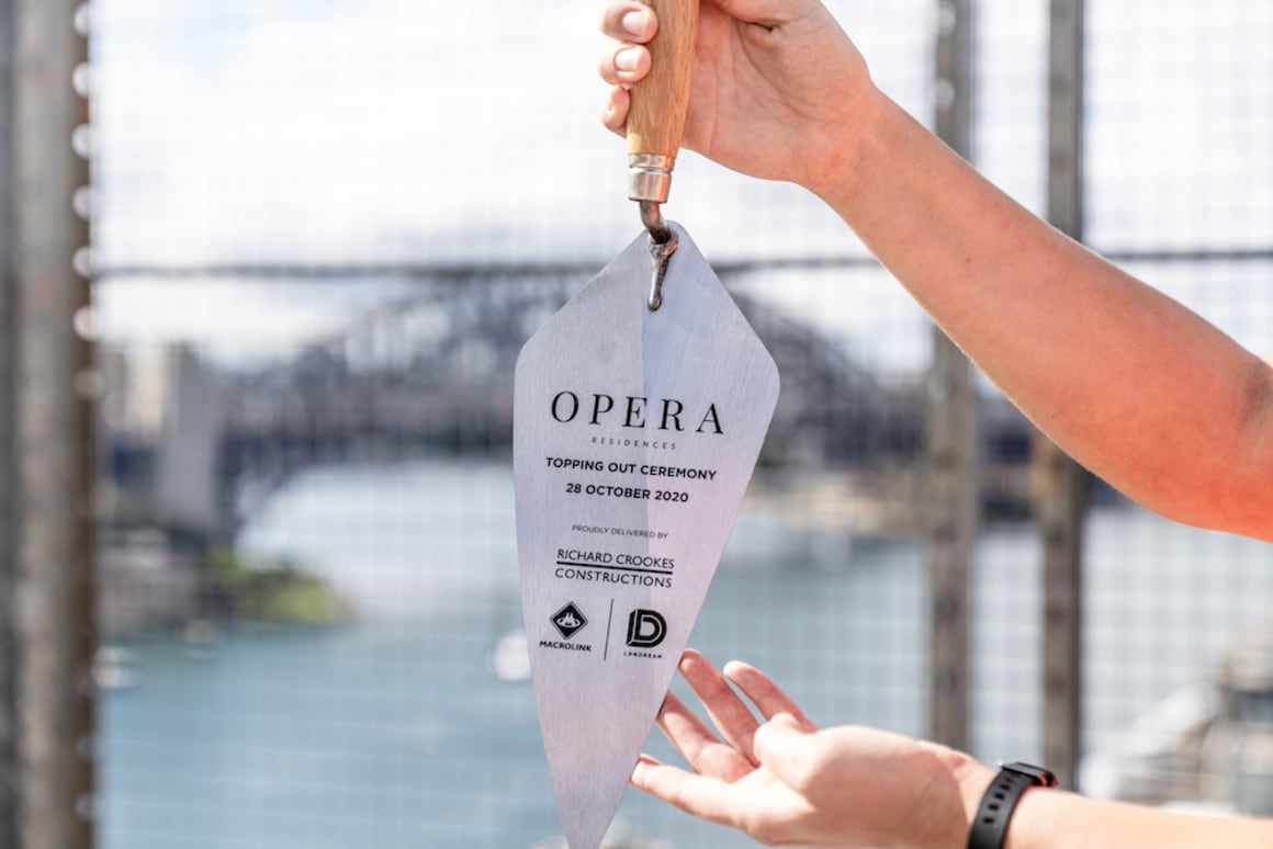 Opera Residences: Sydney's $600m residential building that sold out in 2 hours has now topped out 